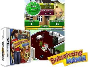 Babysitting Mania (Europe) (En,Fr,De,Es,It,Nl) Cover
